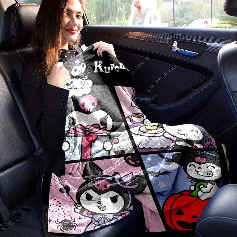 1pc. Halloween Themed Kuromi Plushie Decorative Blanket - Perfect for Home, Office, or Outdoor Use as a Gift Ideaz0411260