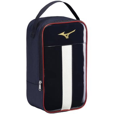 Mizuno Shoe 2026 One Size Fits Navy X Red Baseball/Softball Case, Spring/Summer Color, 1FJKD300, All,
