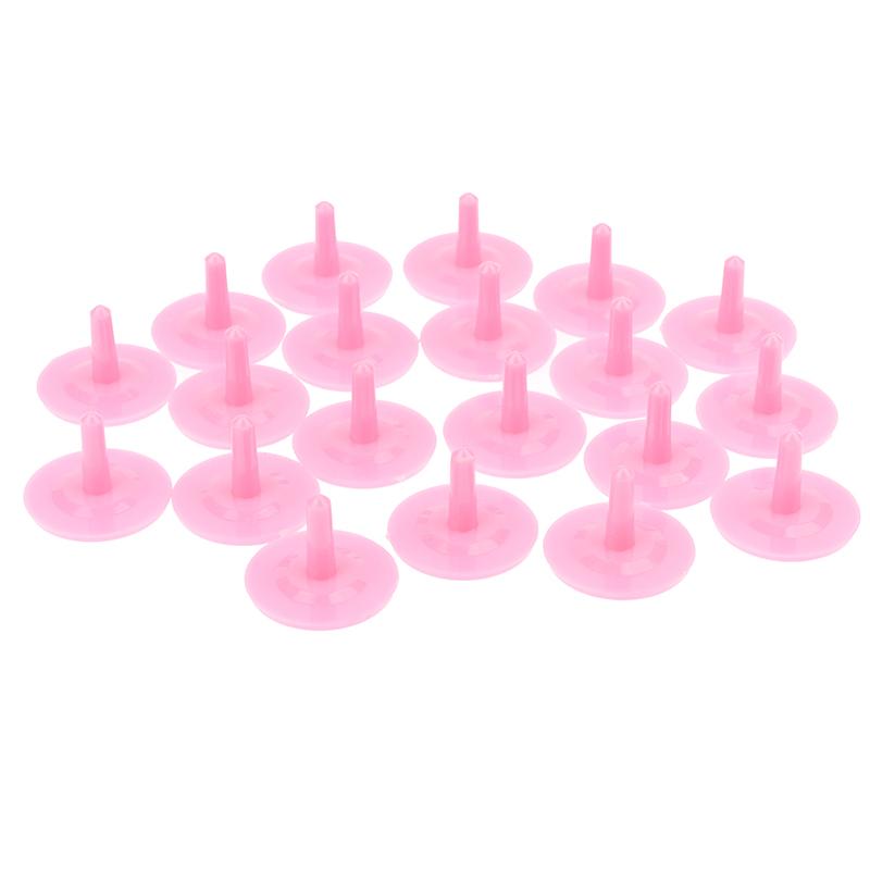 

20 шт. разноцветных маркеров для мячей для гольфа, портативные круглые пластиковые маркеры для мячей для гольфа, оборудование для игроков в гольф розовый