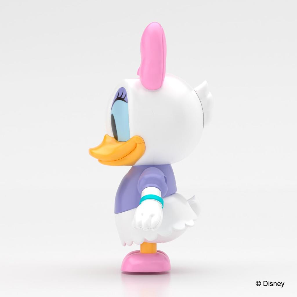 Aoshima Bunka Kyozai Rakupla Tokotoko Disney Character Daisy Plastic Model Kit Co., Ltd. No. DP-08 Pre-colored