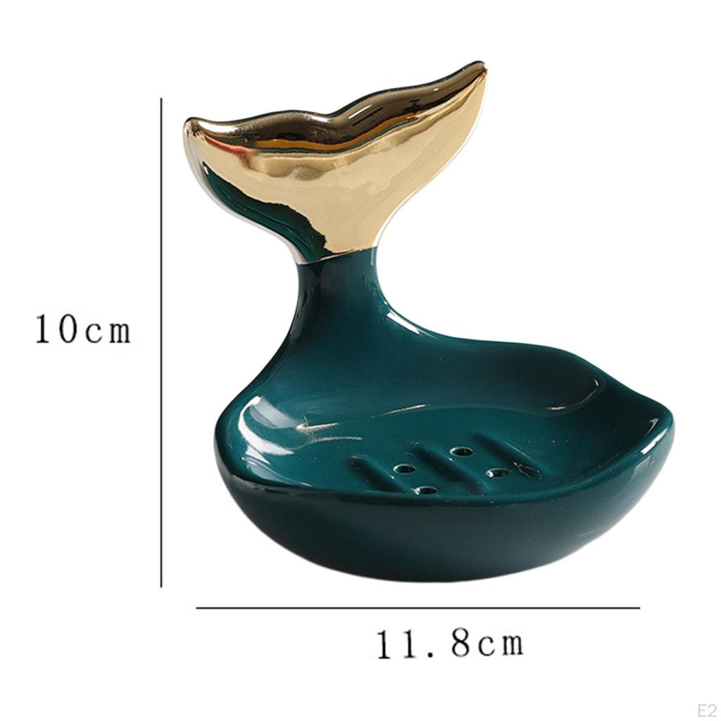 Ceramic Soap Dish, Dish for Kitchen Sink