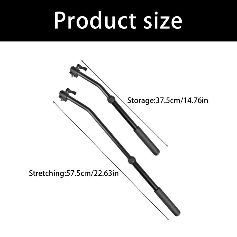 Ergonomic Camera Ballhead Stretch Handle for WF717/WF718 Offering Comfortable Grip Reducing Fatigue During Long Shoot