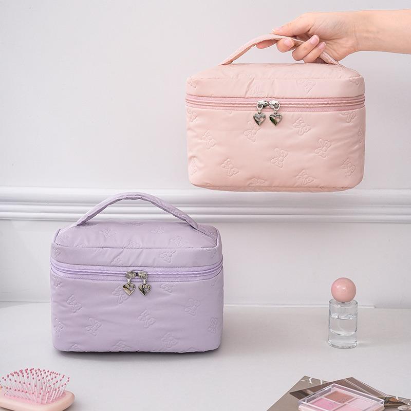Large Capacity Waterproof Cosmetic Bag Travel Cube Makeup Organizer Bag