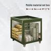 Military Green Mobile Storage Mesh Boxes and Pallets
