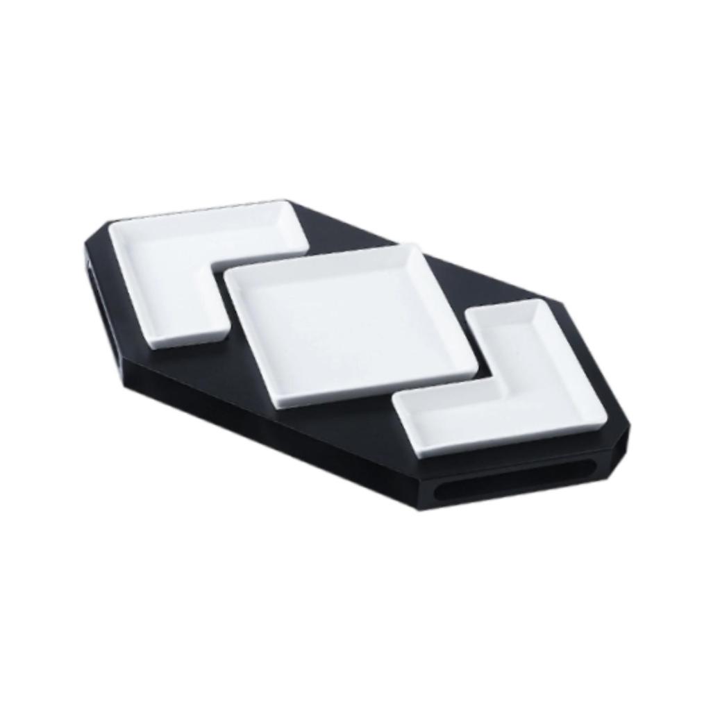 for Holiday Parties in The Living Room, This Serving Plate with Dividers Is A Versatile Appetizer