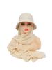 New Muslim Women Bucket Hat With Chiffon Hijabs Summer Sports Cap With Hijab Ready To Wear Instant Hijab Islam Headscarf