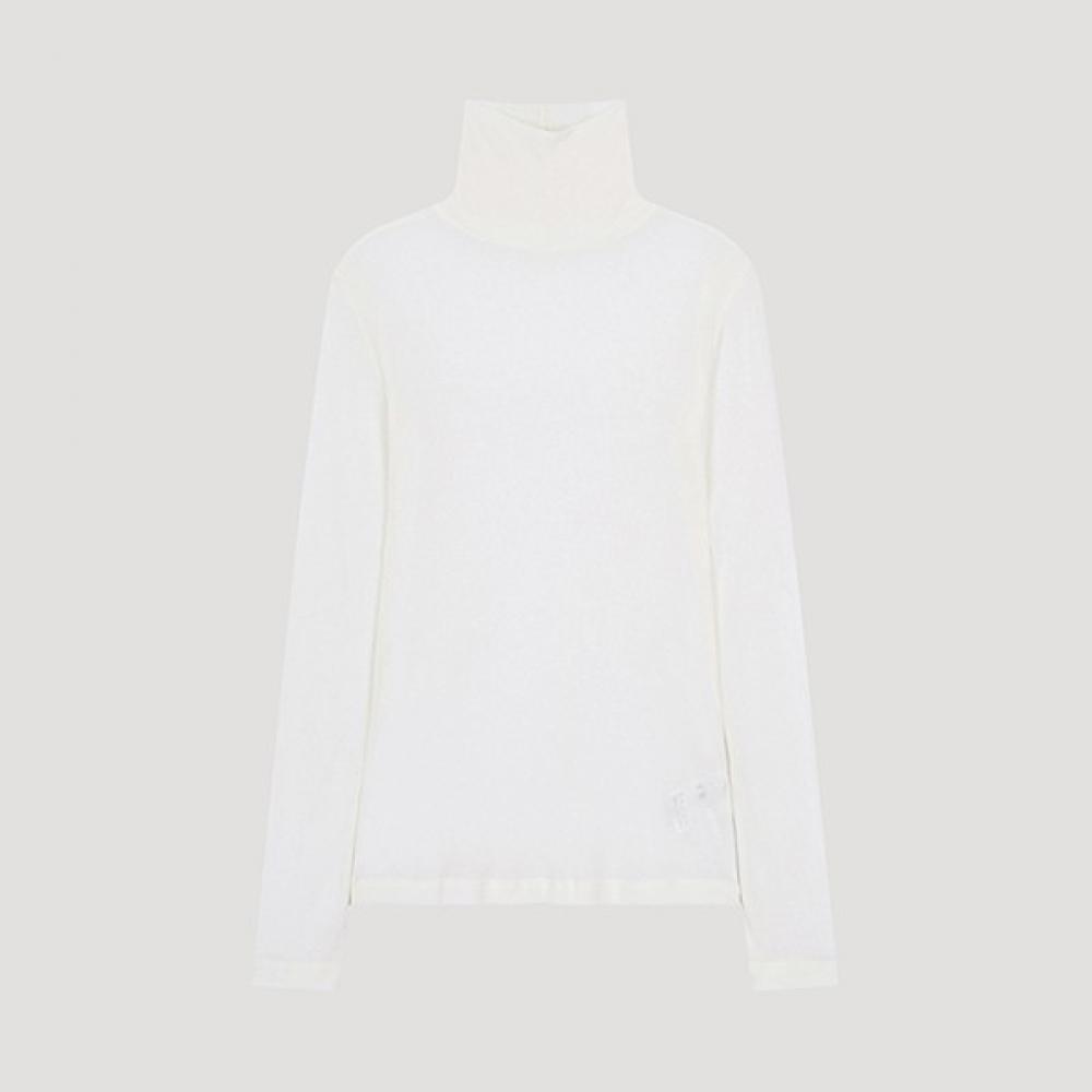 

She S miss Высокий вырез Slim Fit Футболка SSjTSo32510 IV Ivory/55