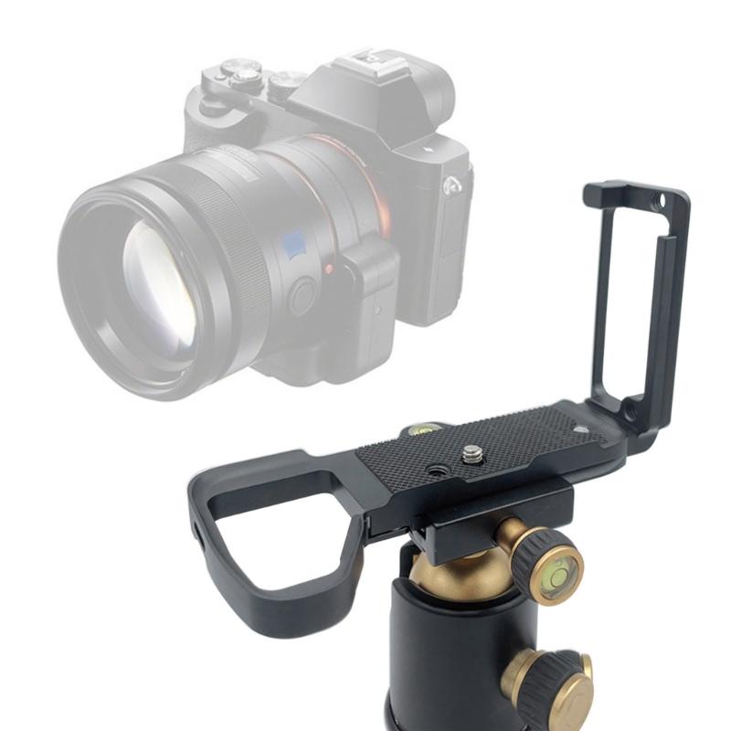 L-Shaped Metal Plate Bracket-Camera L Plate Quick Release Hand Grip for A7r4 A7m4 A7S3 A1 Camera