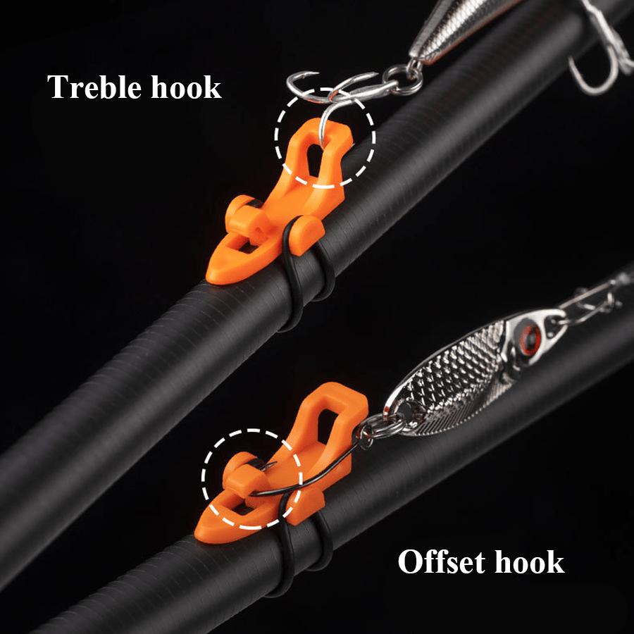 5Pcs Quick Fishing Bait Hook Hooking Tool, Special Lure Rod Accessory for Fast Bait & Hook Installation