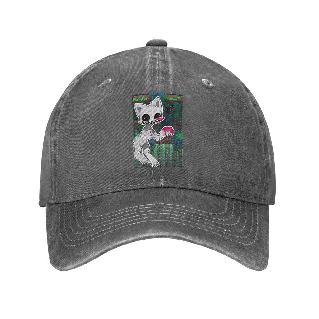 Zoonomaly Cartoon Steam Game  Washed Denim Cap Casual Baseball Caps Adjustable Hat Summer Unisex Baseball Hats