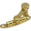 Guitar Tremolo Bridge Metal Tailpiece Tremolo Electric Guitar Bridge Stop Bar for Replace, Gold
