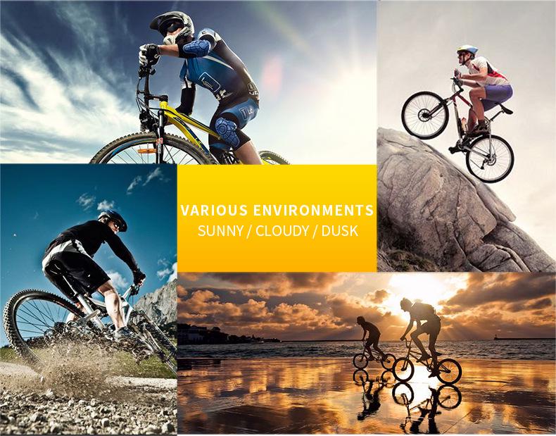 Occhiali da Ciclismo TR90 Polarizzati Fotocromatici: Occhiali Sportivi Anti-UV per Alpinismo e Mountain Bike