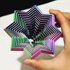 3D Printed Fractal Hexagon Toy Mesmerizing Spiral Design for Adults Pocket - Sized Reliever Exquisite Decor Gift Items Butterfly
