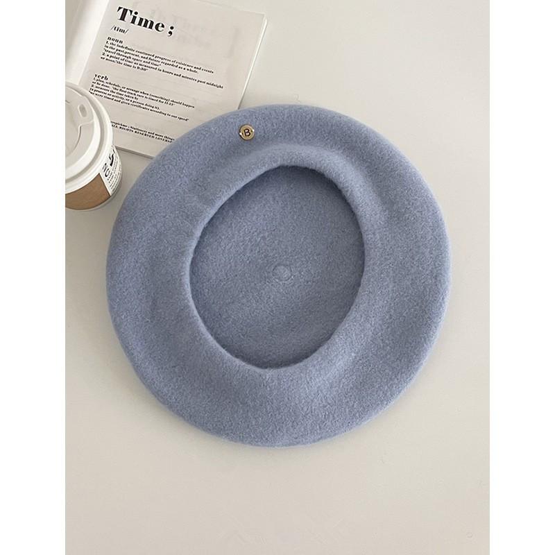 Wool Beret Hat For Women Autumn Winter Warm Fashion Casual Stylish Office Girl