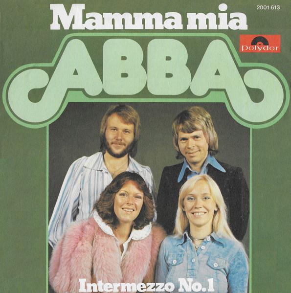 

7inch Record ABBA Mamma Mia 2001613 Polydor 1975 Germany Pop Used