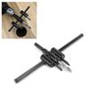 Aircraft Type Twist Bit Adjustable Hole Saw Woodworking Drill Tool  For Drywall