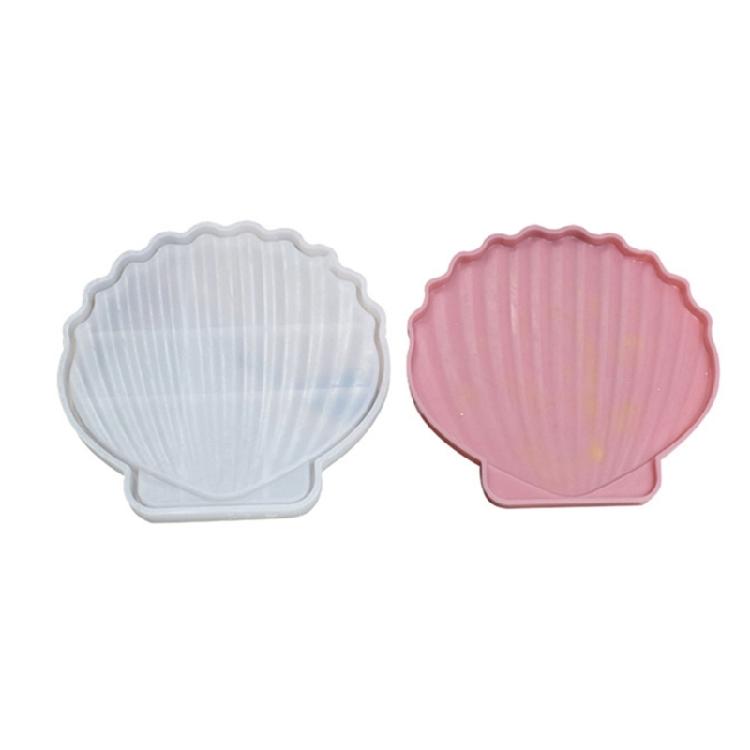 Conch Candle Jar Silicone Mold Concrete Plaster Epoxy Resin Flowerpot Mold Home