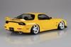 Aoshima Bunka Kyozai The Tuned Car 103 Air Suspension Custom Scale and Rubber Plastic Model (AOSHIMA) No. RX-7 '02 (Mazda) 1/24 PS, ABS,