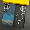 Ultra Slim Magnetic Carbon Fiber Anti-drop Hard Case For Samsung Galaxy S26Ultra Wireless Charge Metal Lens Protector Back Cover
