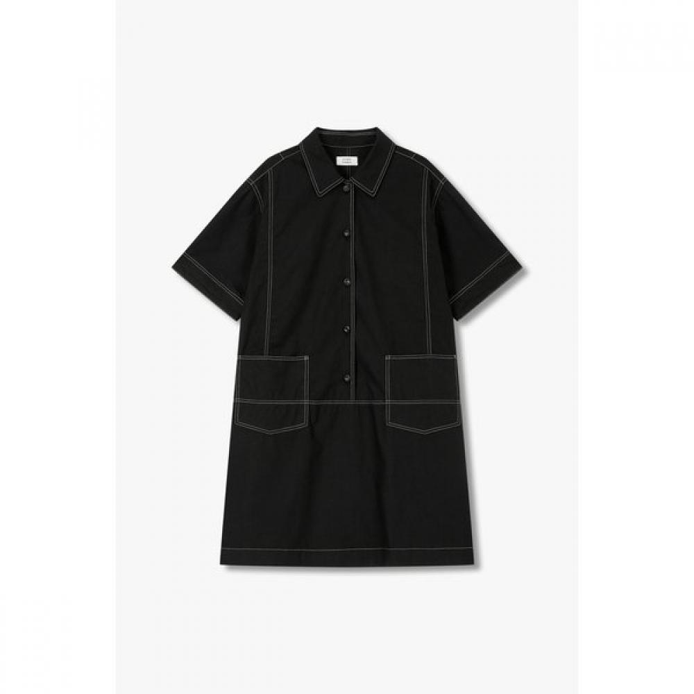 STUDIO TOMBOY Cotton Stitch Point Dress  9175341983 