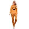 Print Cute Family Set Pajamas, Home Clothes, Family Set Long Sleeve Top Pants Set