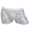 Men Hollow Lace Mesh See Through Underwear Panties