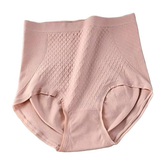 

Жіноча білизна з високою талією, повне покриття, компресійні трусики, жіночі безшовні еластичні трусики рожевий