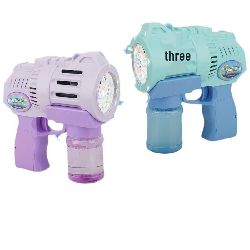 TikTok Electric Bubble Gun: Automatic Bubble Machine Toy for Kids