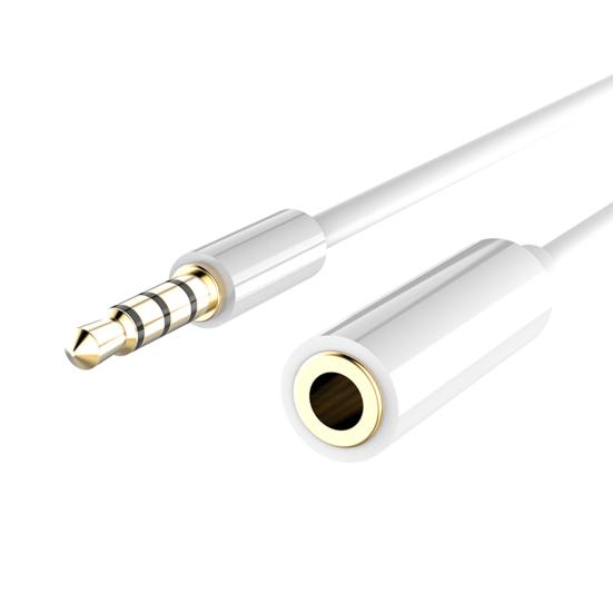 Earphone Extension Cable Signal Transfer Plug Stereo Audio Play 3.5mm Male to Female