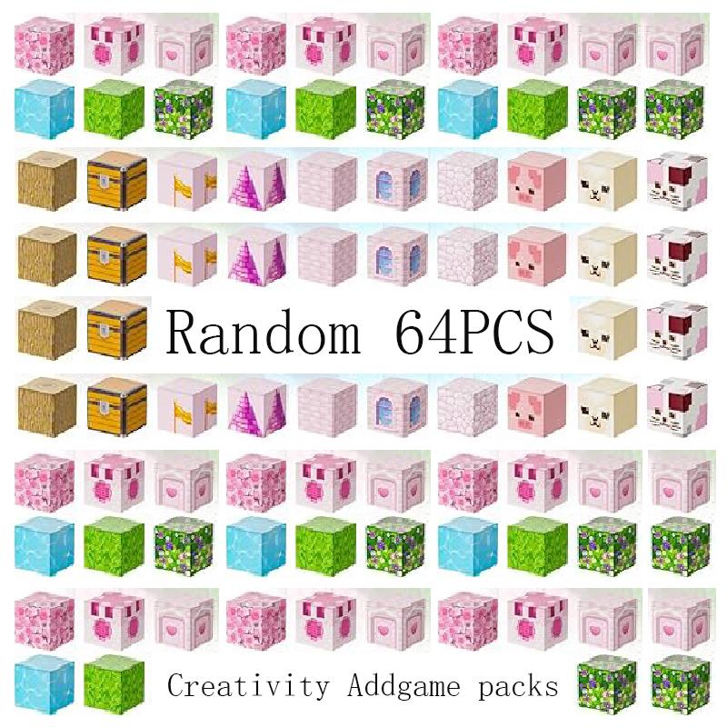 Princess Castle World Magnetic Block Set Fantasy Girl Magnetic Building Blocks Mine World Magnet Cube Birthday Gift Toy