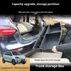 Passend für Leapmotor T03 2022-2025 Auto Spezielle Kofferraum-Aufbewahrungsbox Organizer Trennwand Modifikation