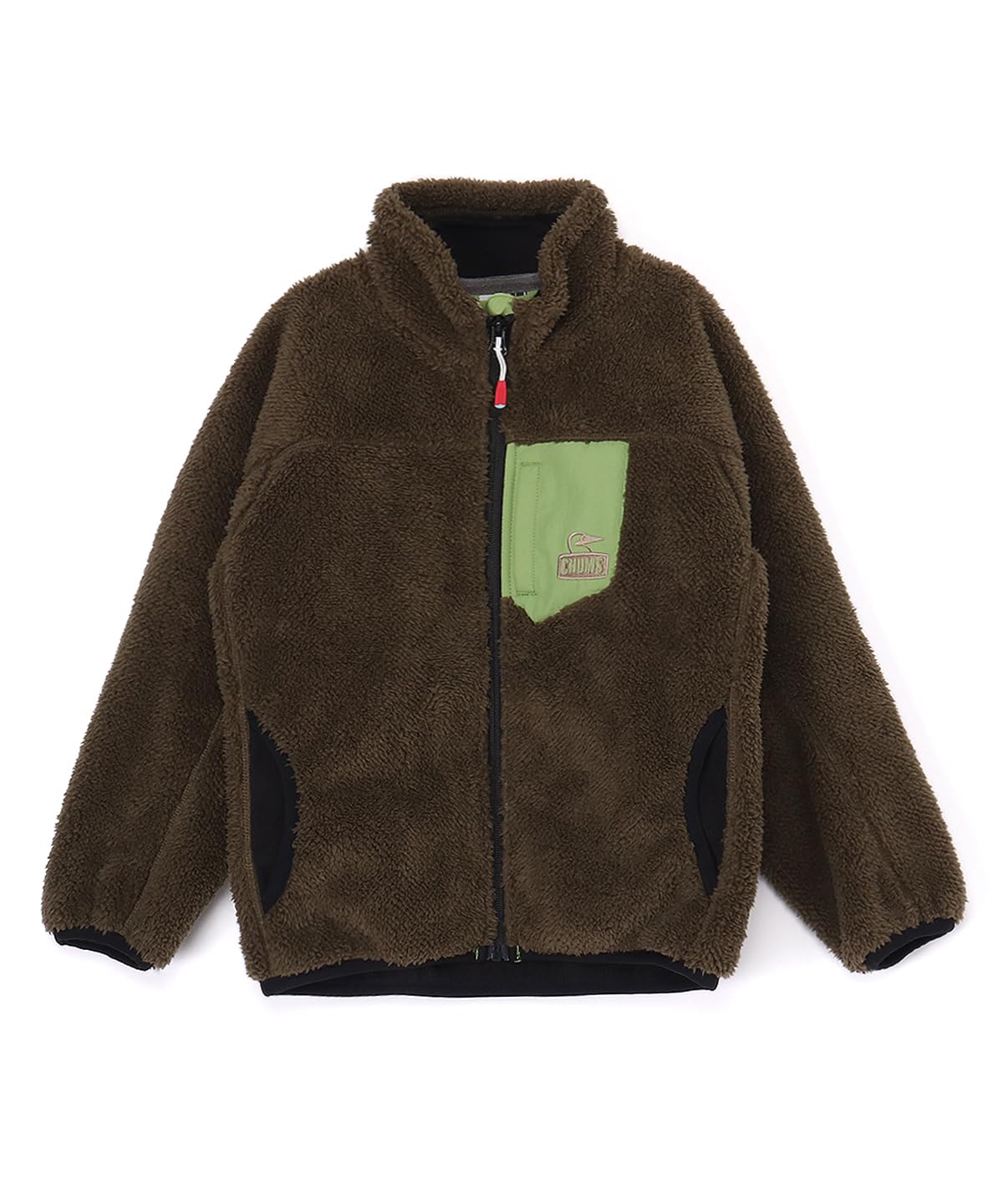 

Детская куртка из флиса Chums Bonding XL, для мальчиков, оливковая, оливковый