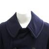 ANATOMICA 530-522-05 LONG PEA COAT USN Wool 13 Star Anchor Button Long Pea coat 38 NavyUsed