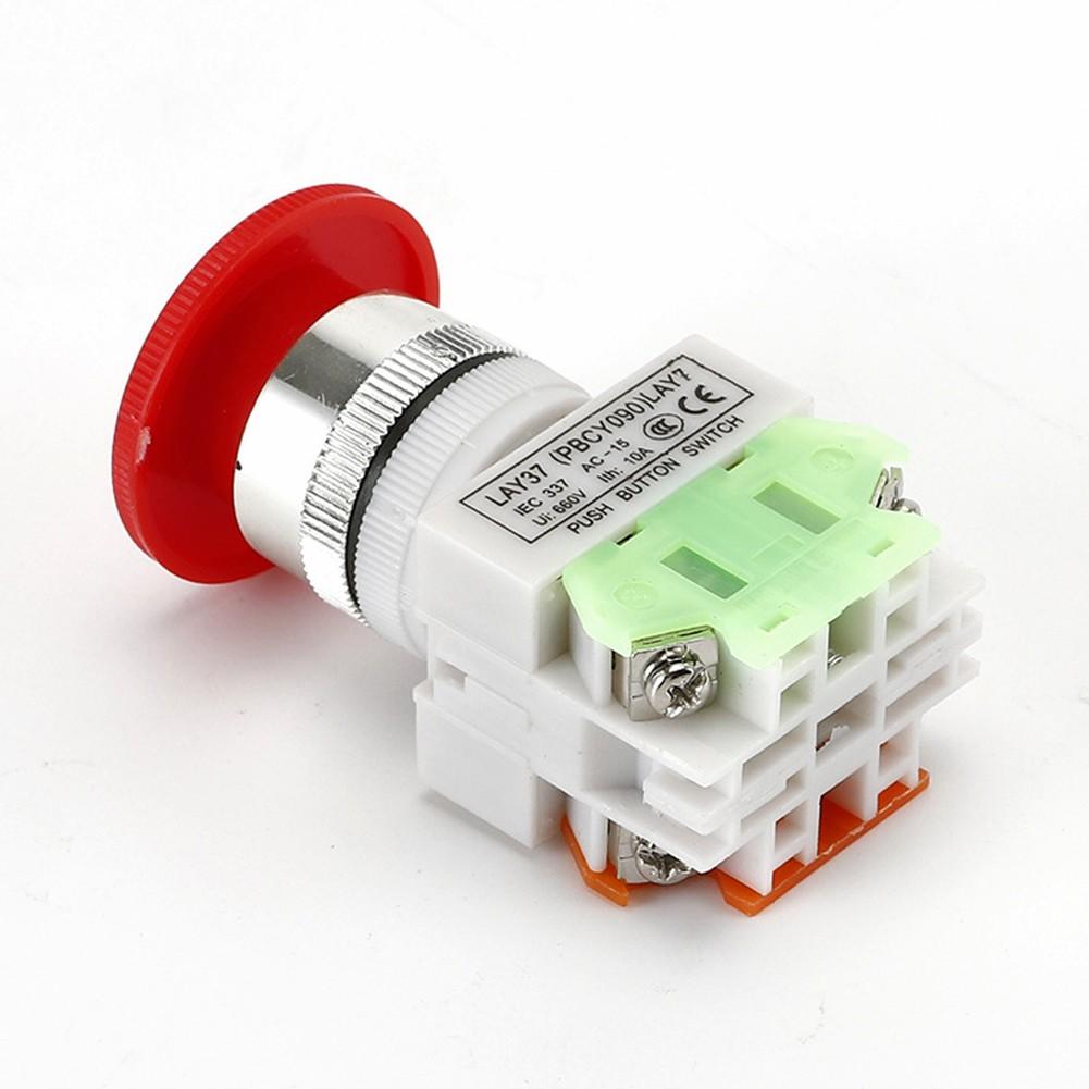 Reliable and Efficient 22mm Red Mushroom Switch for AC 220V Compatibility