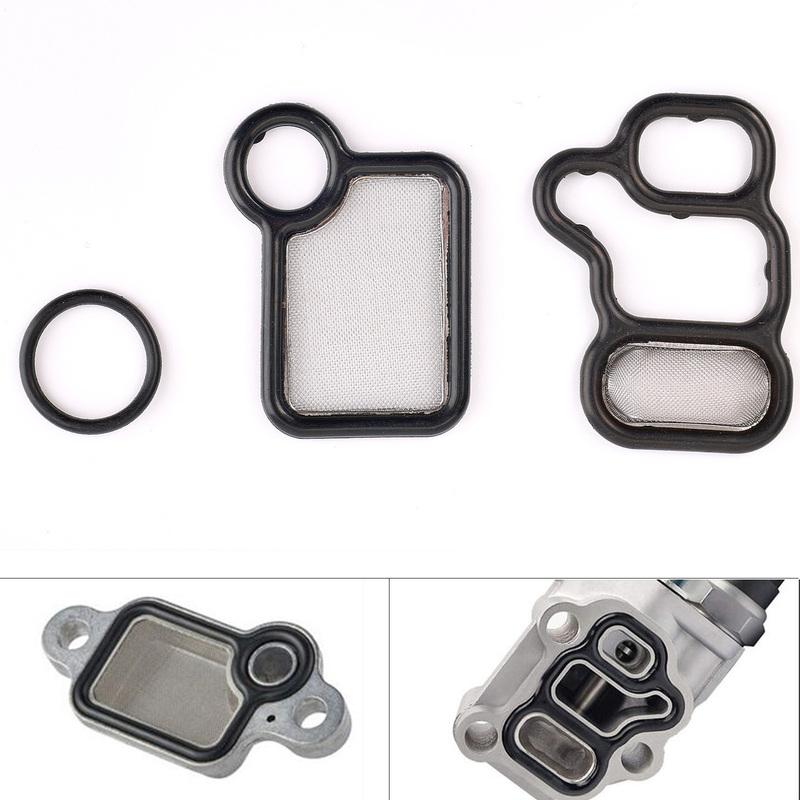 3pcs Engines Valve Cover Gaskets Kit For VTEC Acura Honda Civic RSX TSX Accord Element 91319-PAA-A01 15815-RAA-A02 15845-RAA-A01