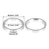 uxcell Hub Ring, 2.6 Inch (66.6 Mm) / 2.2 Inches (57.1 Mm), Wheel Hub