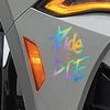 Car Window Sticker Truck Lettering Decals Waterproof Door Windshield Self-adhesive Decorative Sticker for  Motorcycle Bike