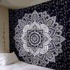 VIKAMA Vintage Mandala Tapestry Wall Hanging for Living Room Bedroom Dormitory Easy Hanging Home Decor Artistic Bohemian Design