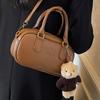 Fashion Commuter Messenger 2025 Autumn New Handbag New Foreign Style Bag Casual Retro Texture Shoulder Bag