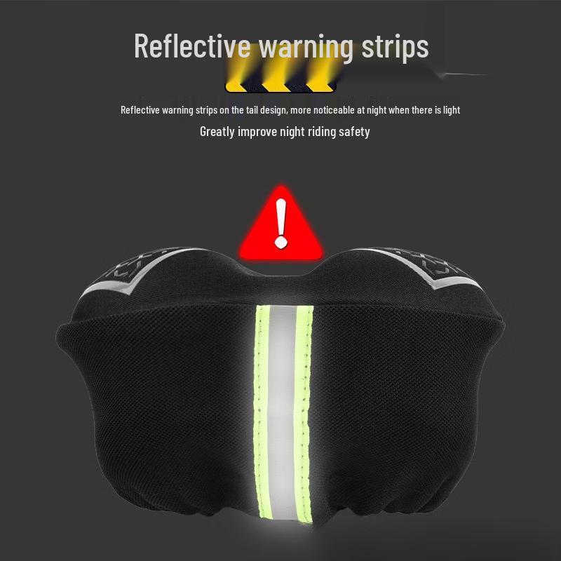 Lishi Super Soft Silicone Print Bicycle Seat Cover