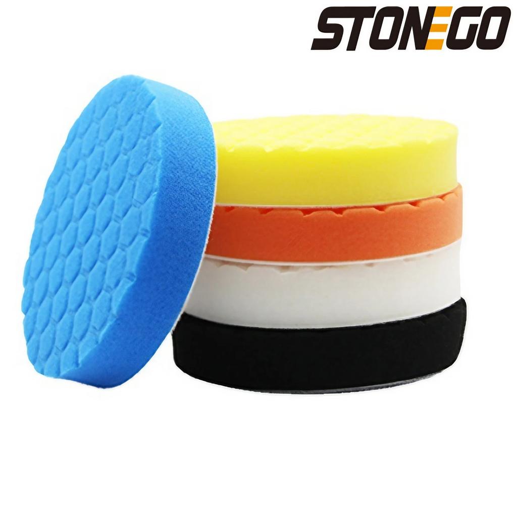 Car Professional Buffing Polishing Pads, Cutting Polishing Pad Kit for Car Buffer Polisher, Polishing and Waxing