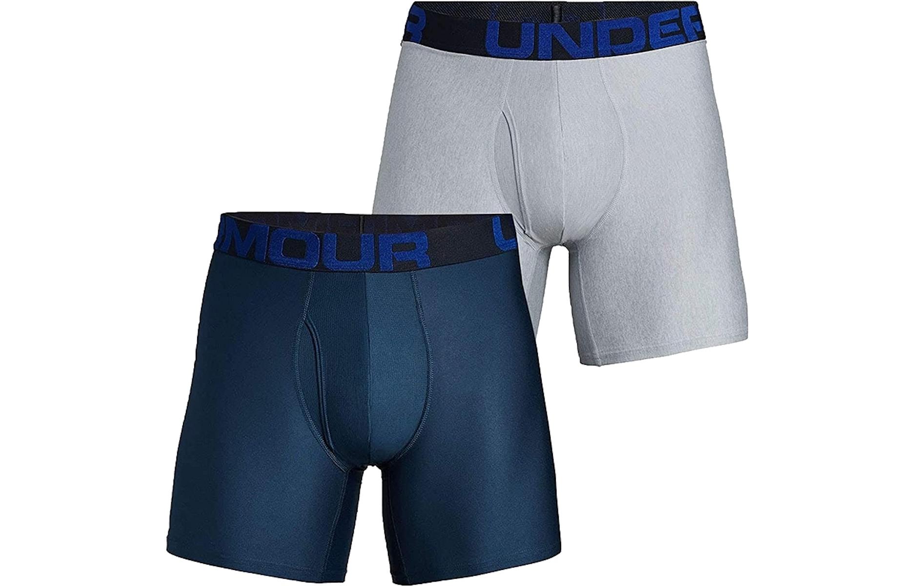 Under Armour logo-waistband boxers (set of two) 1363619-408 M