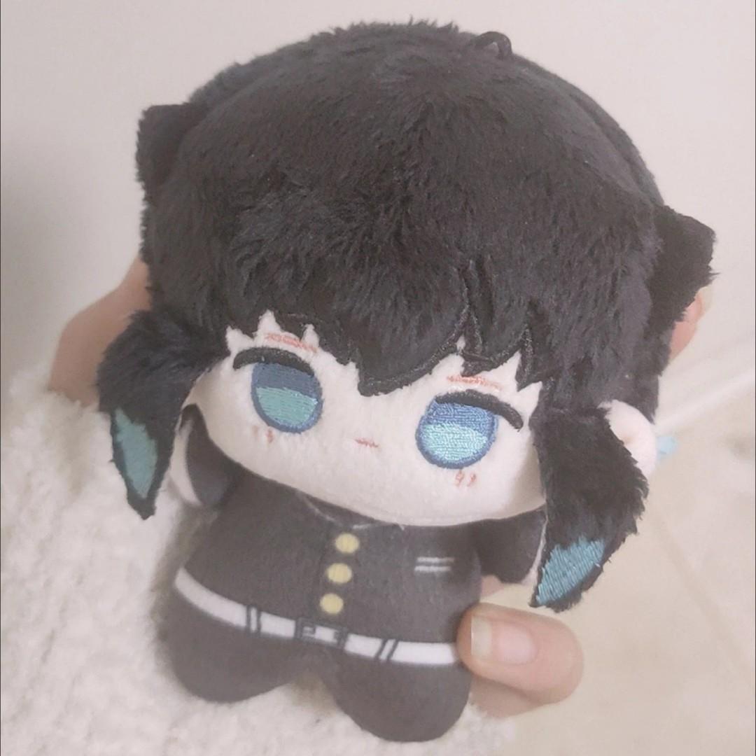 

10cm Kimetsu no Yaiba Tokitou Muichirou Plush Doll Pendant Collect Muichirou Tokitou Stuffed Doll Keychain Plusie Toys Fans Gift 10cm