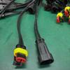 ETERNALSTAR Customized 4 Pin Waterproof AMP Car Electrical Connector Wire Harness with Waterproof Cap for Automobile Use