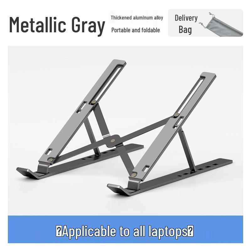 N3 Aluminum Alloy Laptop & Tablet Riser Stand with Heat Dissipation
