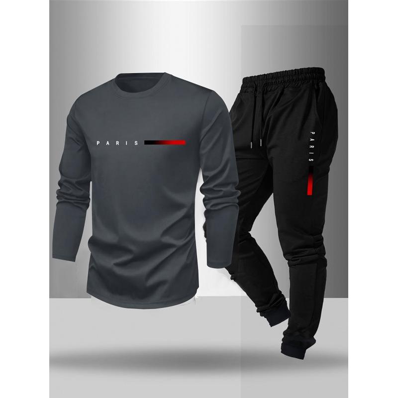 Men's Summer 2025 Outdoor Sports Casual Breathable Two-Piece Suit