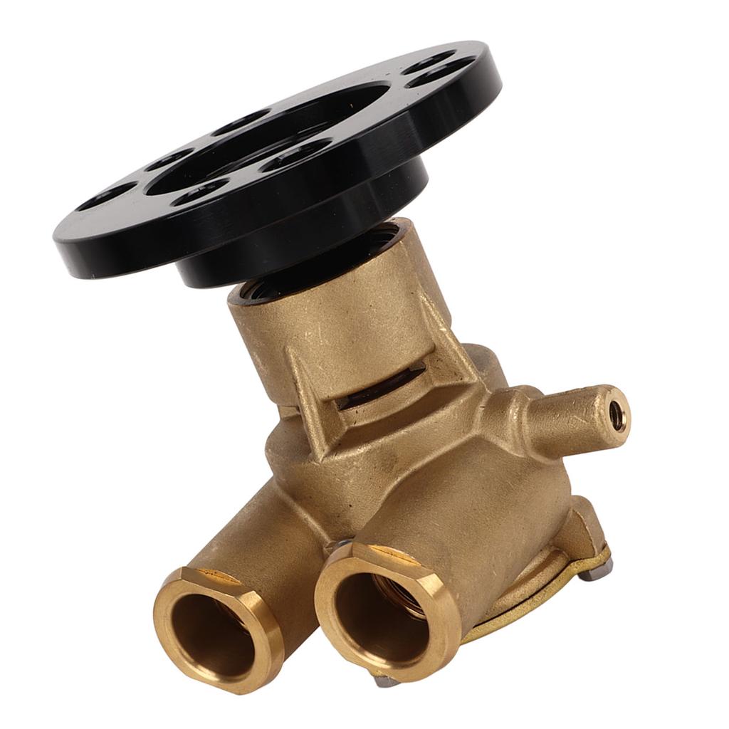 Crank Mounted Sea Raw Water Pump F 6B 9 1‑1 4in Inlet Outlet 1‑15 16in Depth for V6 V8 AQ 1979‑1993