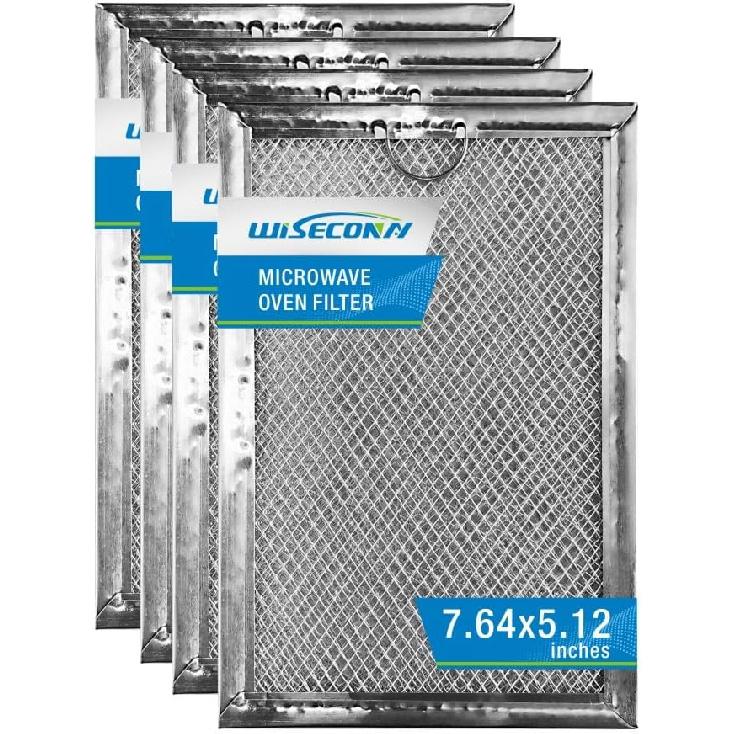 Air Filter Replacement,Microwave Grease Vent Filter for GE Model WB06X10359 and WB06X10309 (Size is 7.64x5.12x0.16 Inches 1-Pack) MAF-04