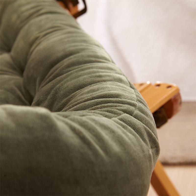 Thickened Lounge Chair Cushion Lazy Chair Cushion Beach Chair Cushion Foldable Double-sided Comfortable and Breathable