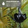 Outdoor Lotus Rain Chain Heavy Duty Metal Garden Hanging Rain Catcher Cups Outside Gutters Downspouts Replacement Decorative Rain Chain
